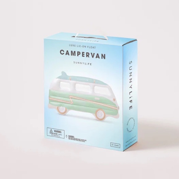Sunnylife Luxe Lie-On Campervan Float, new in box - Picture 5 of 9